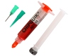 Thermoset Chip Bonding Epoxy (Red) 5g/5cc syringe (Thermal (Heat) Cure Adhesive/Glue)