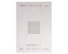 BGA-100 (0.8 mm pitch, 10 x 10 grid) Stainless Steel Stencil