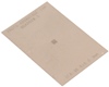 BGA-36 (0.3 mm pitch, 6 x 6 grid) Stainless Steel Stencil