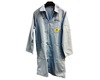 ESD Lab Coat (Polyester, Cotton, and Carbon Knitted Fabric) Size Large (L)