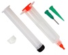 10cc syringe (empty) (with piston, front cover, rear cover, two tips, plunger) - qty 1