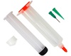 30cc syringe (empty) (with piston, front cover, rear cover, two tips, plunger) - qty 1