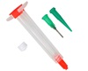 3cc syringe (empty) (with piston, front cover, rear cover, two tips) - qty 1
