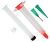 3cc syringe (empty) (with piston, front cover, rear cover, two tips, plunger) - qty 1