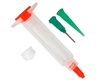 5cc syringe (empty) (with piston, front cover, rear cover, two tips) - qty 1