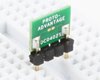 Discrete 01005 / 0201 / 0402 to 300mil TH Adapter - SM pins (10 pack)