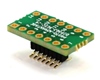 DIP-14 (0.3" width, 0.1" pitch) to SOIC-14 Narrow (1.27mm pitch, 150/200 mil body) Adapter DIP-14 (0.3" width, 0.1" pitch) to SOIC-14 Narrow (1.27mm pitch, 150/200 mil body) Adapter