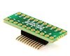 DIP-22 (0.3" width, 0.1" pitch) to SOIC-22 Wide (1.27mm pitch, 300 mil body) Adapter