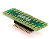 DIP-24 (0.3" width, 0.1" pitch) to SOIC-24 Narrow (1.27mm pitch, 150/200 mil body) Adapter