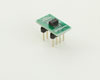 Dual Row 1.00mm Pitch  8-Pin Female Header to DIP-8 Adapter