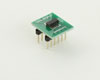 Dual Row 1.00mm Pitch 12-Pin Female Header to DIP-12 Adapter