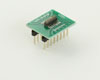 Dual Row 1.00mm Pitch 16-Pin Male Header to DIP-16 Adapter