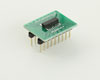 Dual Row 1.00mm Pitch 18-Pin Female Header to DIP-18 Adapter