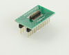 Dual Row 1.00mm Pitch 22-Pin Male Header to DIP-22 Adapter