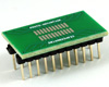Dual Row 1.00mm Pitch 22-Pin to DIP-22 Adapter