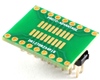 Dual Row 1.27mm Pitch 18-Pin to Dual Row 2.54mm Pitch Adapter
