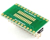 Dual Row 1.27mm Pitch 24-Pin to Dual Row 2.54mm Pitch Adapter