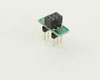 Dual Row 2.54mm Pitch  6-Pin Female Header to DIP-6 Adapter