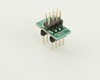Dual Row 2.54mm Pitch  8-Pin Male Header to DIP-8 Adapter