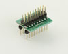 Dual Row 2.54mm Pitch 18-Pin Male Header to DIP-18 Adapter
