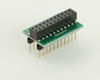 Dual Row 2.54mm Pitch 22-Pin Female Header to DIP-22 Adapter