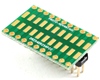 Dual Row 2.54mm Pitch 22-Pin to Dual Row 2.54mm Pitch Adapter