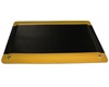ESD Antifatigue Floor Mat (Black and Yellow) 2x3 feet x 11/16" (0.6x0.9x0.017m)