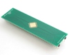 QFN-68 to DIP-72 SMT Adapter (0.5 mm pitch, 10 x 10 mm body, 7.7 x 7.7 mm pad)