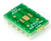 MSOP-8 to DIP-12 SMT Adapter (0.65 mm pitch, 3.0 x 3.0 mm body) Compact Series