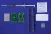 QFN-28 (0.45 mm pitch, 4.0 x 4.0 mm body, 2.4 x 2.4 mm pad) PCB and Stencil Kit