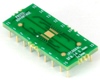 DFN-14 to DIP-18 SMT Adapter (0.4 mm pitch, 3.0 x 3.0 mm body) Compact Series