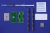 QFN-36 (0.5 mm pitch, 5.0 x 6.0 body, 3.45 x 4.57 split pad) PCB and Stencil Kit