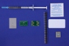LGA-12 (0.5 mm pitch, 2.0 x 2.0 mm body) PCB and Stencil Kit
