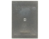 DFN-12 (0.45 mm pitch, 3.0 x 2.0 mm body) Stainless Steel Stencil