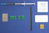 DFN-6 (0.65 mm pitch, 2.0 x 2.0 mm body, split pad) PCB and Stencil Kit