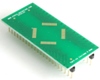 TQFP-44 to DIP-44 SMT Adapter (0.8 mm pitch, 14 x 14 mm body)
