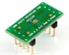 SON-6 to DIP-10 SMT Adapter (0.65 mm pitch, 2 x 2 mm body)