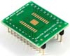 PowerPAD-20/PowerSOIC-20 to DIP-24 SMT Adapter (1.27 mm pitch, 300 mil body)