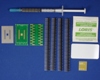 PowerPAD-28/PowerSOIC-28 (1.27 mm pitch, 300 mil body) PCB and Stencil Kit
