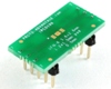 DFN-6 to DIP-10 SMT Adapter (0.5 mm pitch, 1.6 x 2.6 mm body)