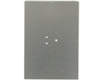 SuperSOT-3 (1.3 mm pitch, 4 x 3 mm body) Stainless Steel Stencil
