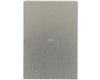 QFN-10 (0.5 mm pitch, 3 x 2 mm body) Stainless Steel Stencil