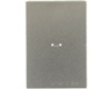 LED-4 (0.8 mm pitch, 3 x 1 mm body) Stainless Steel Stencil