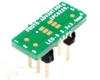 LED-6/PLCC-6 to DIP-6 SMT Adapter (1.1 mm pitch, 3.3 x 3.4 mm body)