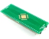 HTQFP-52 to DIP-56 SMT Adapter (0.65 mm pitch, 10 x 10 mm body)