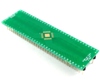HTQFP-64 to DIP-68 SMT Adapter (0.4 mm pitch, 7 x 7 mm body)
