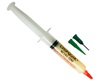 ROL0 Smooth Flow Tack Flux No-Clean in a 10cc/10g syringe w/plunger & tips