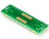 TSSOP-28 to DIP-28 SMT Adapter (0.65 mm pitch) Compact Series