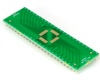 TQFP-48 to DIP-48 SMT Adapter (0.5 mm pitch, 7 x 7 mm body) Compact Series