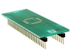 MQFP-52/TQFP-52/LQFP-52 to DIP-52 SMT Adapter (0.65 mm pitch, 10 x 10 mm body)